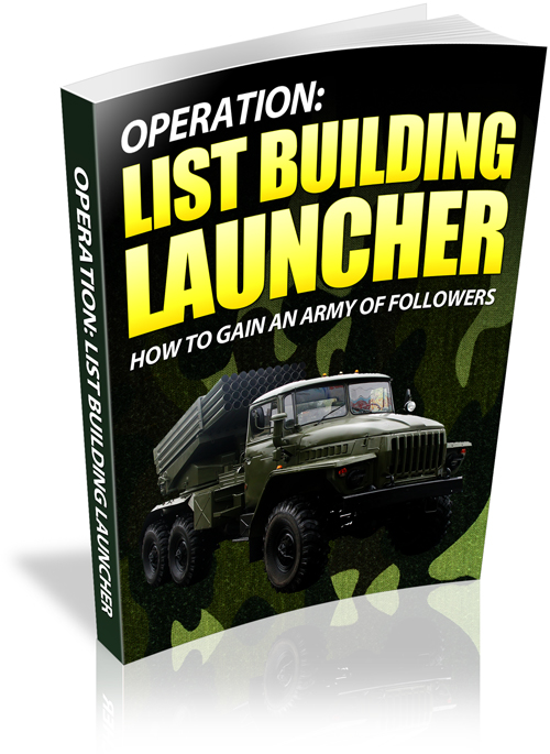 List Building Launcher list building launcher ebook