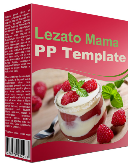 Lezato Mama Multipurpose Powerpoint Template lezato mama multipurpose Powerpoint graphics